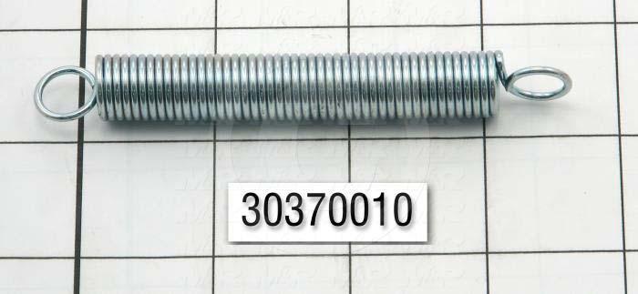 Springs, Extension Type, 0.063 in. Wire Diameter