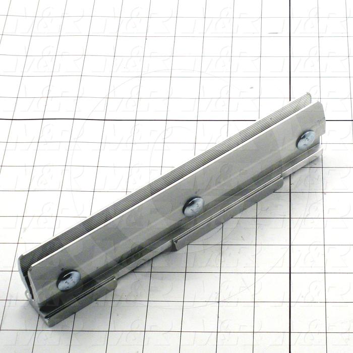 Squeegee Holders, Textile Press, Double Notch, Length 10"