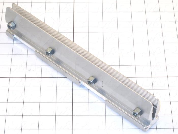 Squeegee Holders, Textile Press, Double Notch, Length 12"