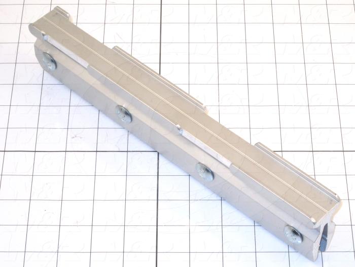 SQHLD12DN Squeegee Holders, Textile Press, Double Notch, Length 12