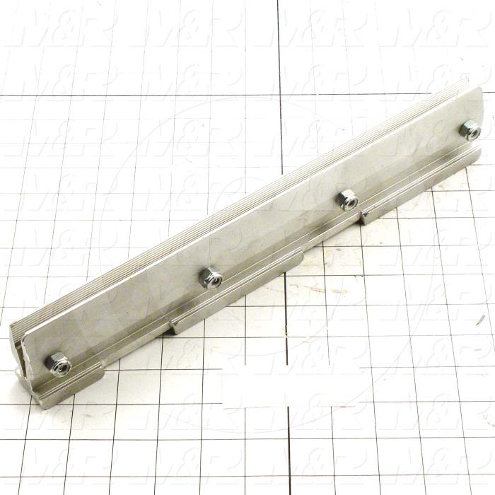Squeegee Holders, Textile Press, Double Notch, Length 14"