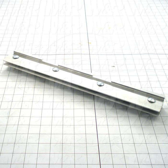 Squeegee Holders, Textile Press, Double Notch, Length 17"