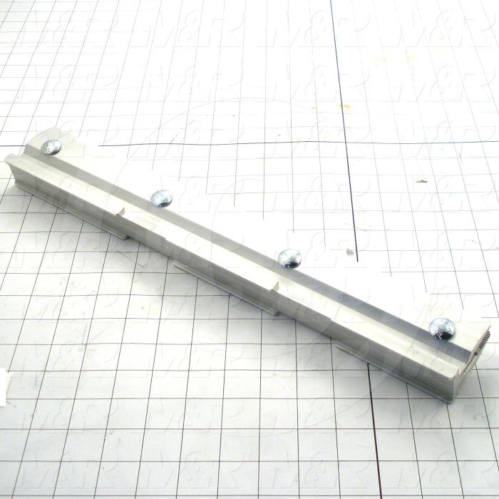 Squeegee Holders, Textile Press, Double Notch, Length 17"