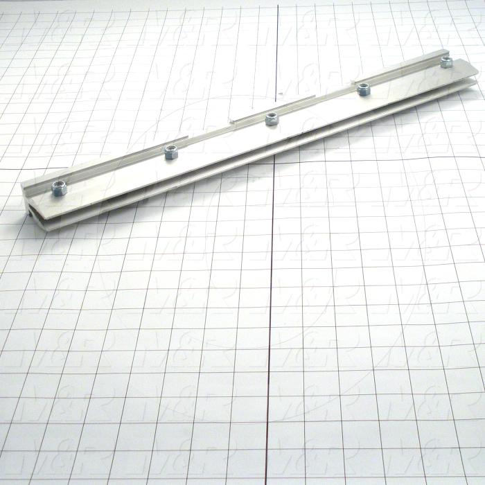 Squeegee Holders, Textile Press, Double Notch, Length 20"