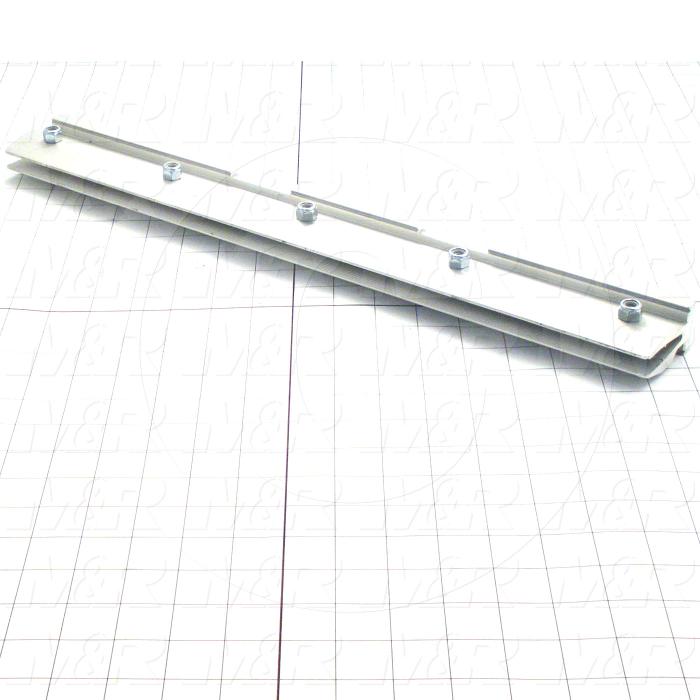 Squeegee Holders, Textile Press, Double Notch, Length 20"