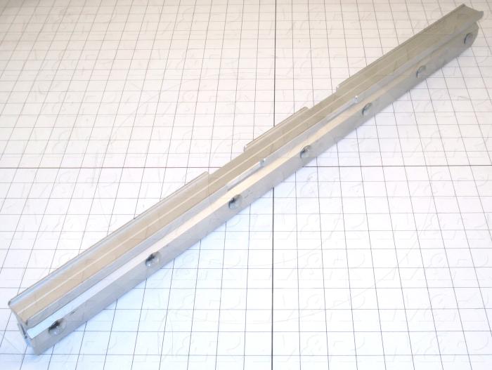 Squeegee Holders, Textile Press, Double Notch, Length 28"