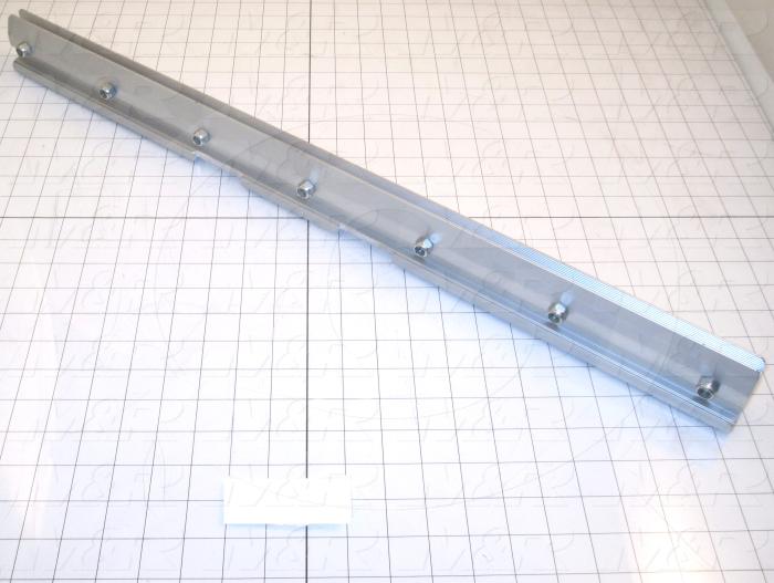 Squeegee Holders, Textile Press, Double Notch, Length 28"