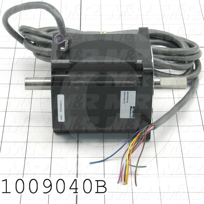 Stepper Motor, Compumotor, 34 Frame, Double Shaft, 170VDC, 10FT Leads