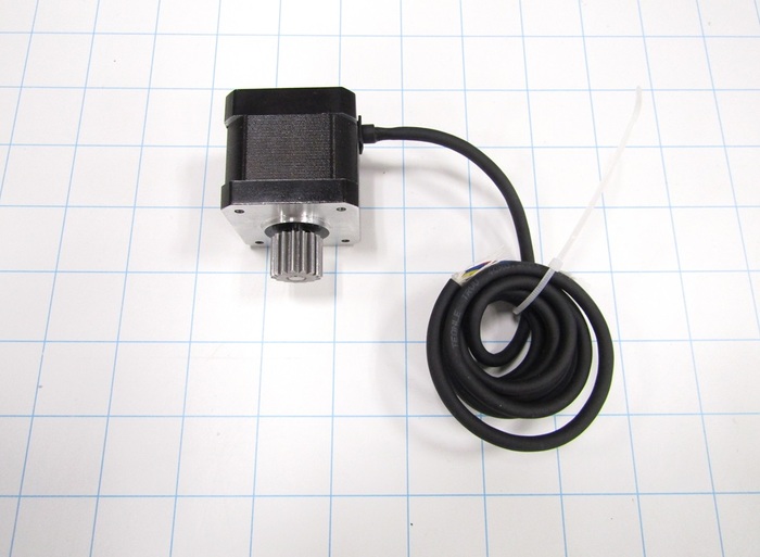 STEPPER MOTOR W/ 15 TEETH GEAR