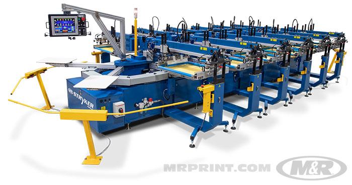 søn Reskyd chokolade STRYKER™ Automatic Oval Screen Printing Press :: Textile Screen Printing  Equipment