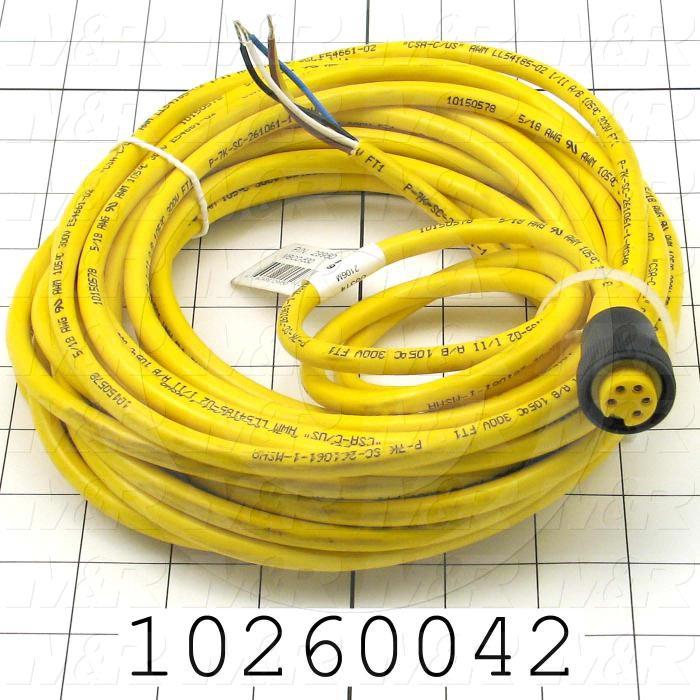 Switch Cable, For Opto-Touch Button Switch, 30'