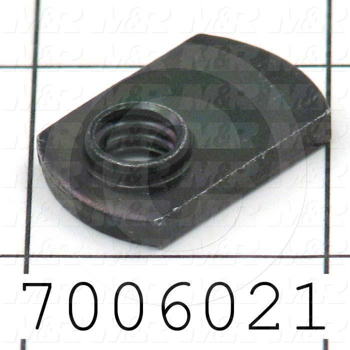T-SLOT ECONOMY BLACK ZINC NUT