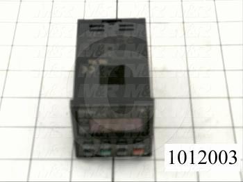 Temperature Controller, 1/16 DIN, R-Thermocouple, Output 1: Relay, 85-264VAC