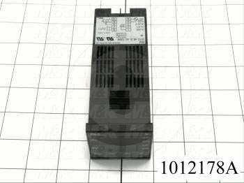 Temperature Controller, R-Thermocouple, 1 Alarm, Output 1: Relay, 100-240VAC