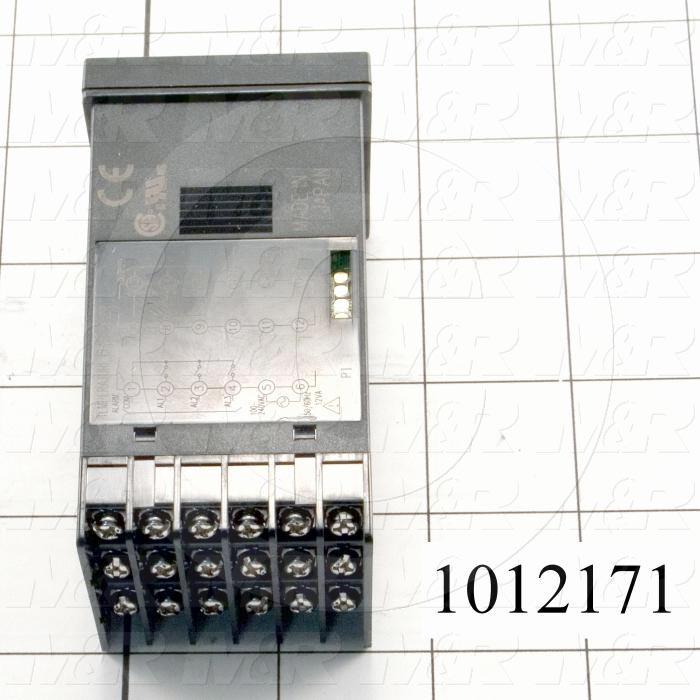 Temperature Controller, R-Thermocouple, 2 Alarms, Output 1: SSR or SSC Drive, 100-240VAC