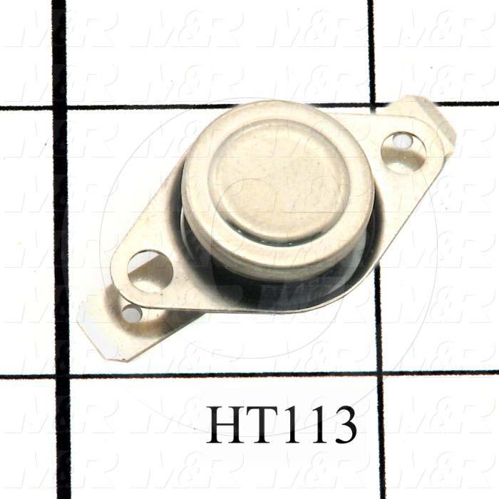 Temperature Switch, 200ºF, 120VAC, 15A