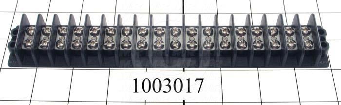 Terminal Block, 18 Poles, 14AWG