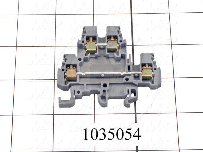 Terminal Block, Double Deck, 600V