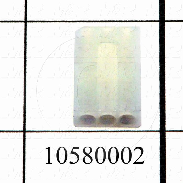 Terminal Housing, Receptacle, 3 Positions