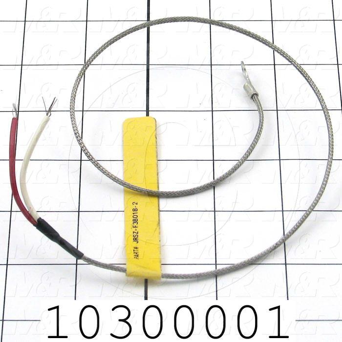 Thermocouple, Type J, 18"