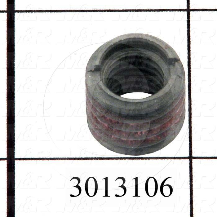 3013106 Threaded Insert, 3/816 Inside Thread, 9/1612 Outside