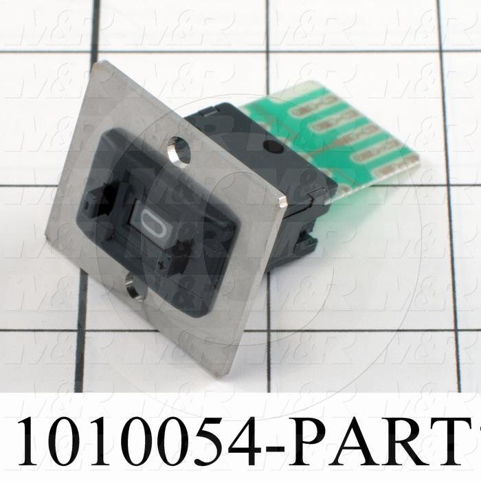 Thumbwheel Switch, Thumbwheel, BCD, 50VAC - 28VDC, 0.1A (resistive load), Assembly Unit