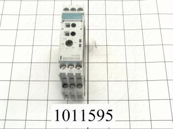 Time Delay Relay, 0.05-100 Hours Range, 1 SPDT, Multi Function, 200-240VAC/24VDC