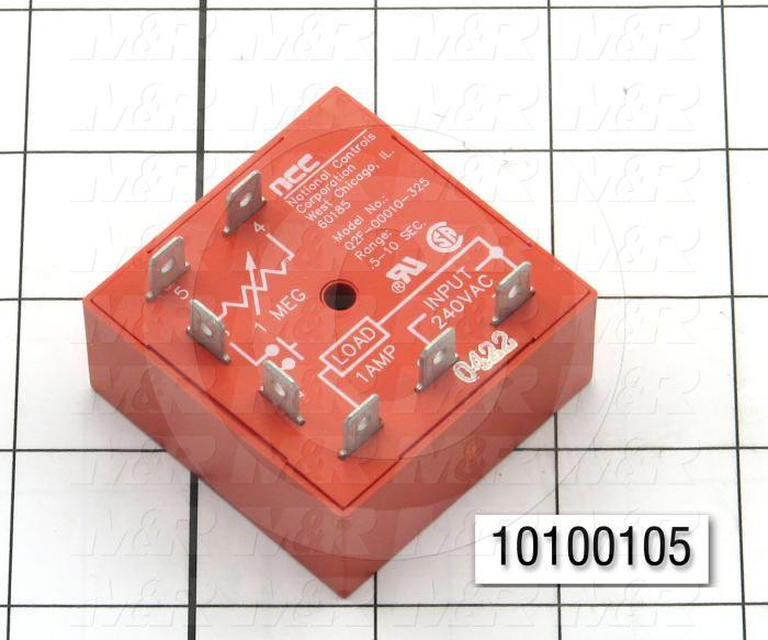 TIMER, 240VAC .5-10SEC