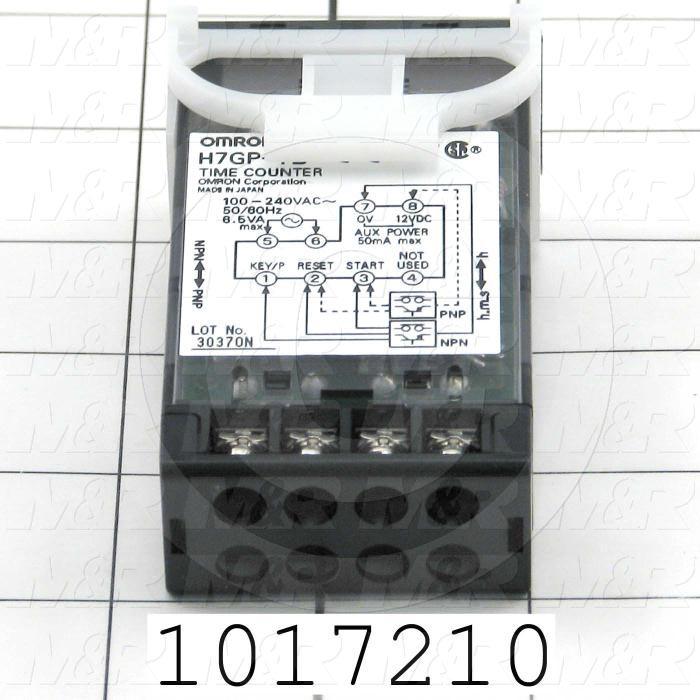 Timer, LCD Timer, 100-240VAC, External and Manual Reset