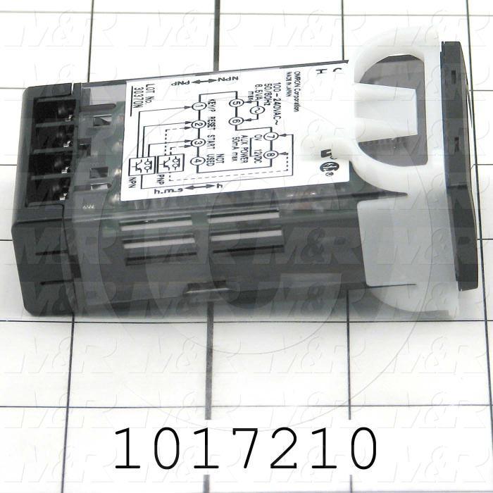 Timer, LCD Timer, 100-240VAC, External and Manual Reset