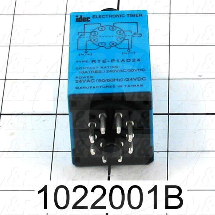 Timer, ONE-SHOT, 0-180 Sec Time Range, 24V AC/DC