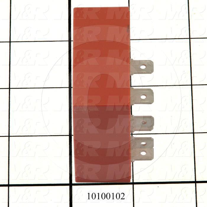 Timer, ONE-SHOT, One-Shot, 0.25-5 Sec Time Range, 120VAC