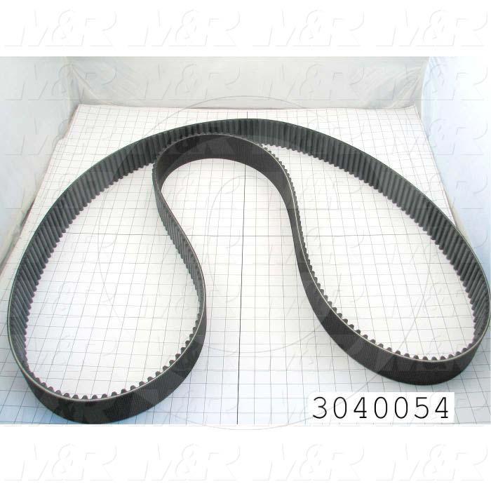 Timing Belt, Closed Type, GT Profile, 3500 mm Length, 68 mm Width, 250 Teeth