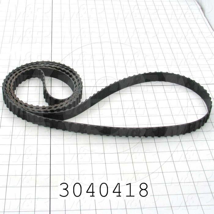 Timing Belt, Closed Type, H Profile, 0.50" Pitch, 140" Length, 1.00" Width, 280 Teeth