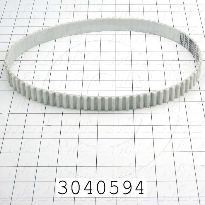 Timing Belt, Closed Type, T10 Profile, 10 MM Pitch, 810 mm Length, 25 mm Width, 81 Teeth