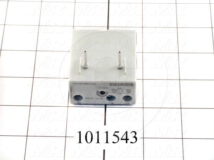 Timing Module, Off-Delay, 0.05-1 Sec, 24-66V AC/DC, Built-in Varistor, Use For Contactor 3RT102 Series