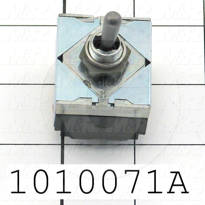 Toggle Switch, Hesitation, 3PDT, 125VAC, 15A