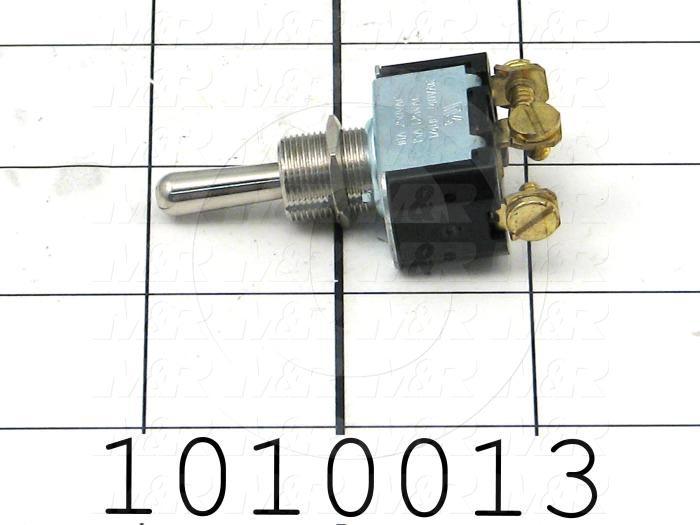 Toggle Switch, Maintained, 3 Positions, SPDT, 250VAC, 10A