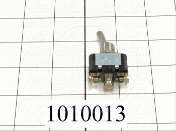 Toggle Switch, Maintained, 3 Positions, SPDT, 250VAC, 10A