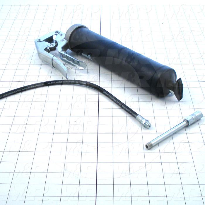 Tools, Grease Gun Type, Comes With 18" Hose and 6" Pipe, 3 Way Loading Action Gun