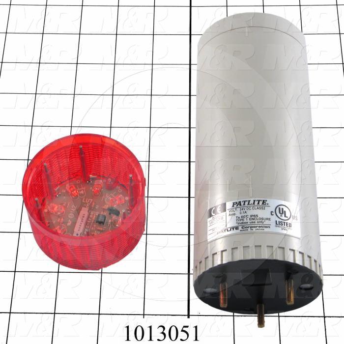 Tower Lights, Red, 24V AC/DC, With Buzzer