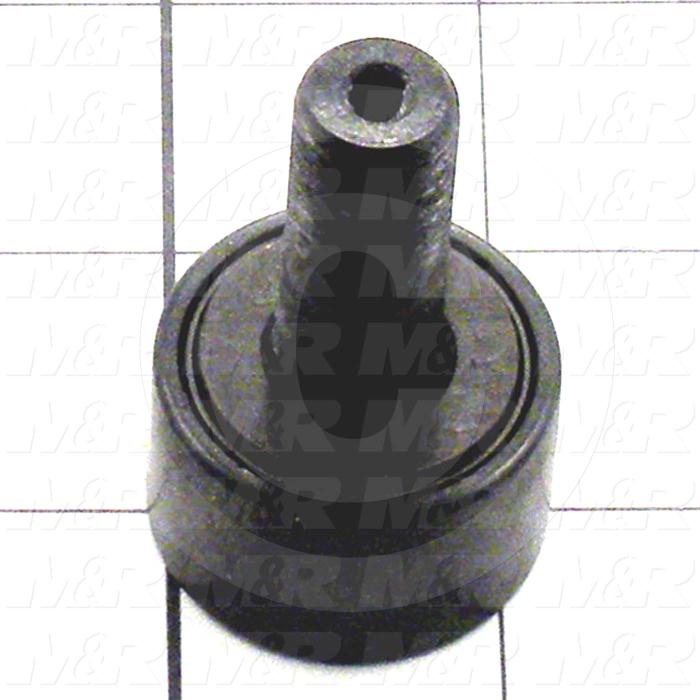 Track Rollers, ANSI, Crowned Type, 1.25" Roller Diameter, Heavy Stud Type, 0.75" Roller Width, 0.75" Stud Diameter, Needle Rolling Element, Hex Hole Mounting Type, Sealed Seal Type