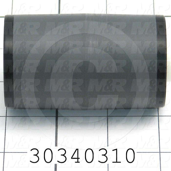 Track Rollers, Crowned Type, 1.875" Roller Diameter, Standard Stud Type, 3.00" Roller Width, 0.50" Stud Diameter, 0.50" Bore Size, Ball Rolling Element, Face mounted Mounting Type