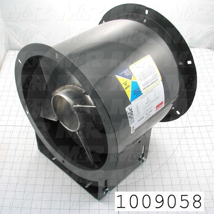 Tubeaxial, 12" Blower Diameter, 200F Temperature Rating, 2432CFM Max. Air flow