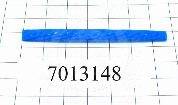 Tubing, 1.00" OD, Blue Color, Netting 1/2" - 1"