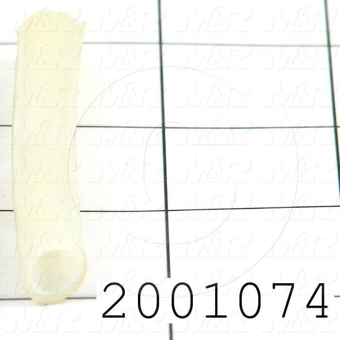Tubing, 3/8" OD, White Color, Nylon 11 Material