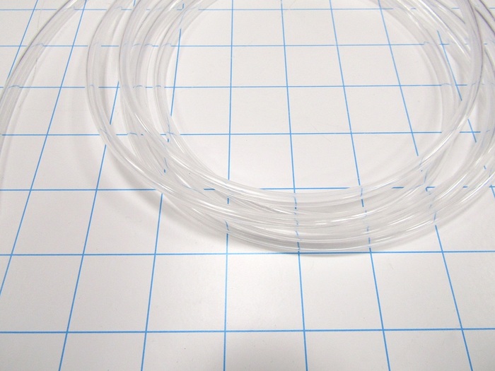 Tubing, 3 mm ID, 5 mm OD, Clear Color, 6 Row