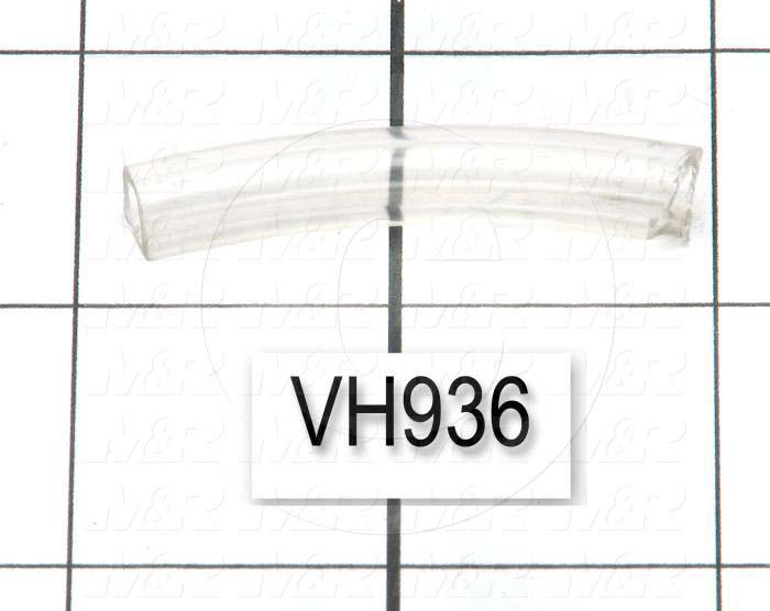 Tubing, 5/16" OD, Clear Color, Vinyl Material, Use On PJ35 &PJ51 Vacuum Pump Assembly