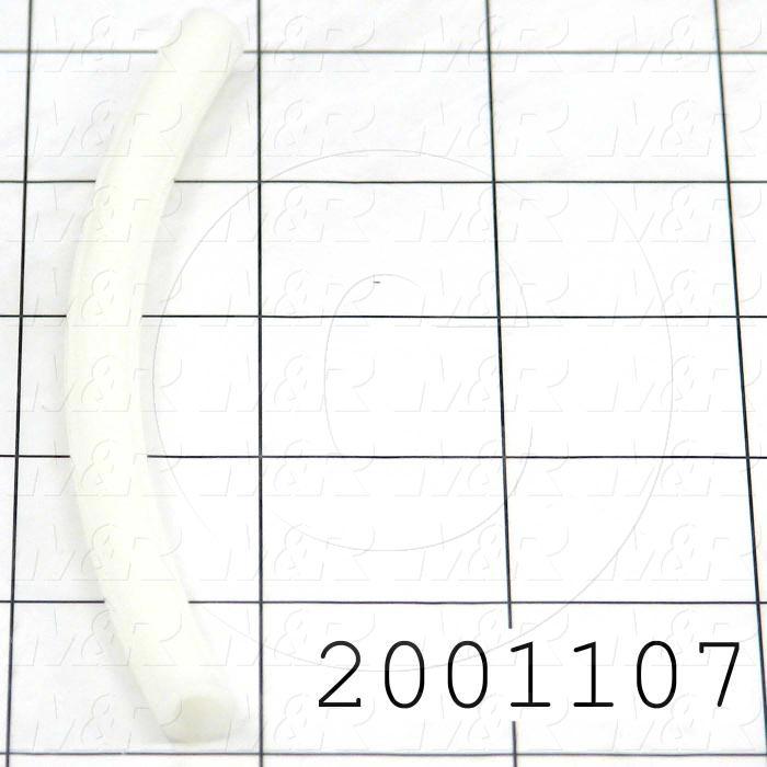 Tubing, 5/16" OD, White Color, Polyurethane Material