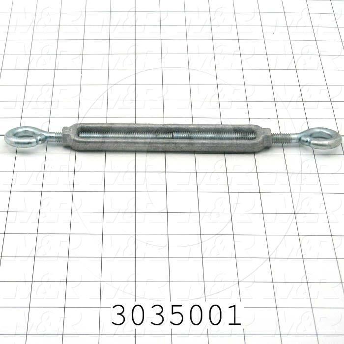 3035001 Turnbuckle, Type Eye and Eye Turnbuckles, Body Style